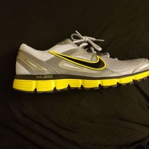 Nike Mens Dual Fusion Tr Athletic Shoes 407853-003 Metallic Silver ( vintage )